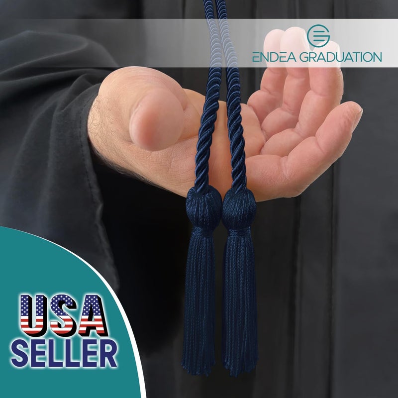 Endea Graduation Double Honor Cord (Navy Blue) - Image 2